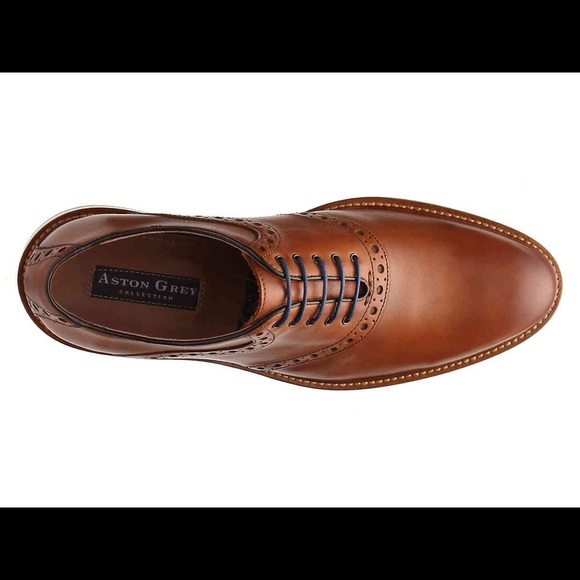 Ashton Grey Tokyo Saddle Oxford main image 6